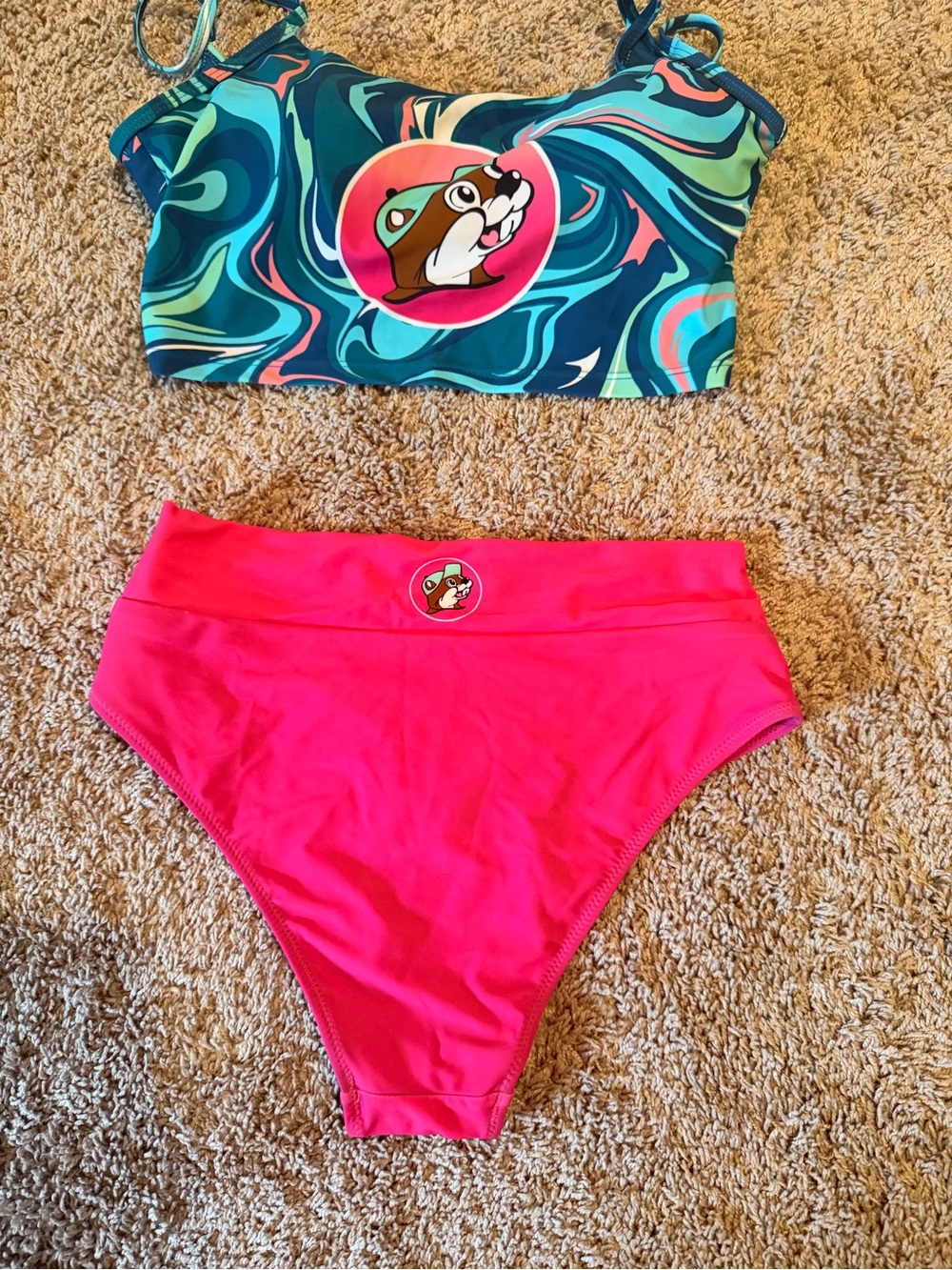 Buc-ee’s swim suit.